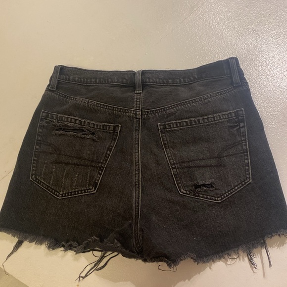 American eagle size 8 black jeans distressed🖤🖤 - Picture 4 of 4